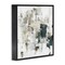 Stupell Industries Abstract Monochrome Paint Framed Giclee Wall Art Design by June Erica Vess
